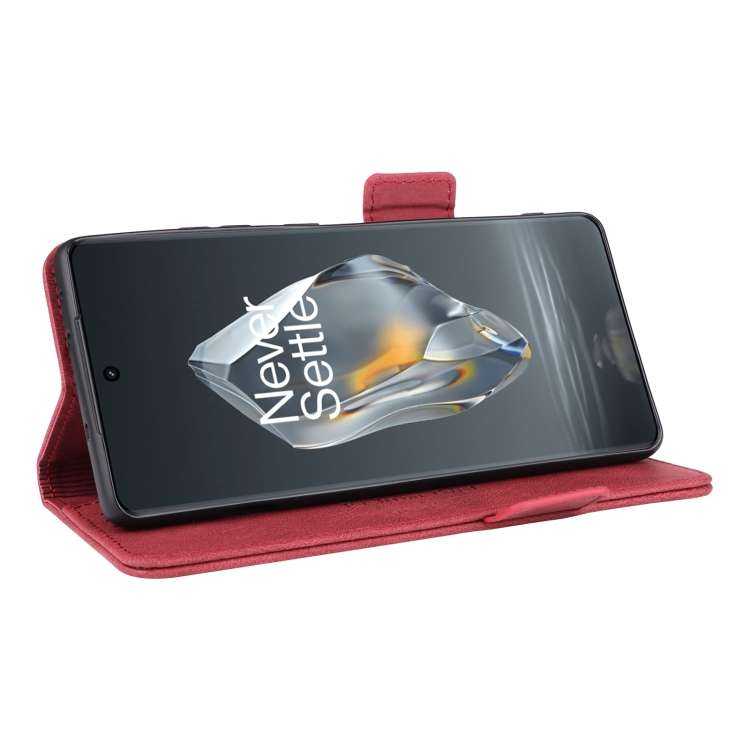 For OnePlus Ace 3 5G Magnetic Clasp Leather Phone Case(Red)