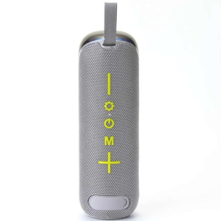 T&G TG-384 Mini Portable Bluetooth Speaker Support TF / U-disk / RGB Light(Grey)