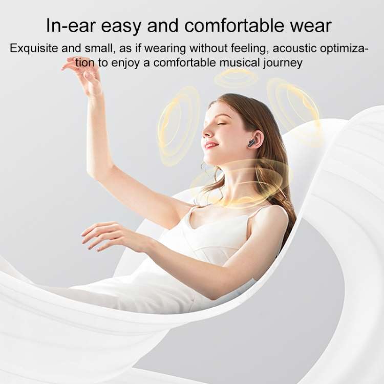 Yesido TWS26 TWS Wireless Bluetooth Earphone(Black)