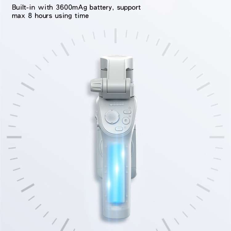 Yesido SF18 Phone Stabilizer Three-Axis Anti-Shake Handheld Gimbal(White)