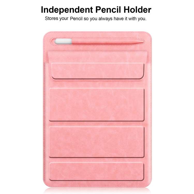 Fold Stand Magnetic Tablet Sleeve Case Liner Bag with Pen Slot For iPad 9.7 / 10.2 / 10.5 / 10.9 / 1