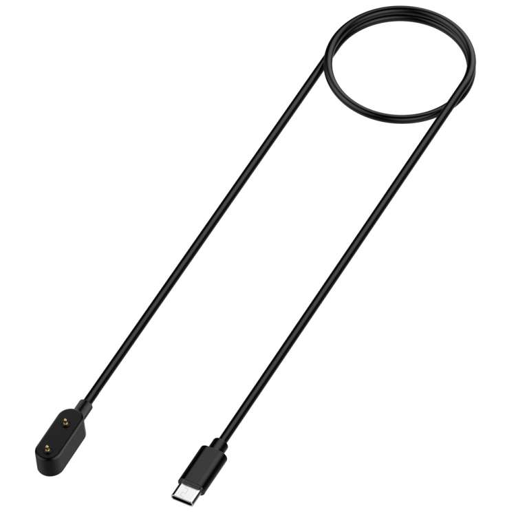 For Samsung Galaxy Fit 3 Smart Watch Charging Cable, Length: 1m, Port:USB-C / Type-C(Black)
