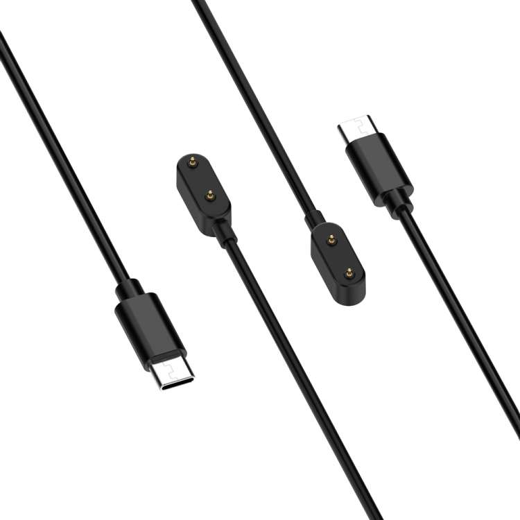 For Samsung Galaxy Fit 3 Smart Watch Charging Cable, Length: 1m, Port:USB-C / Type-C(Black)