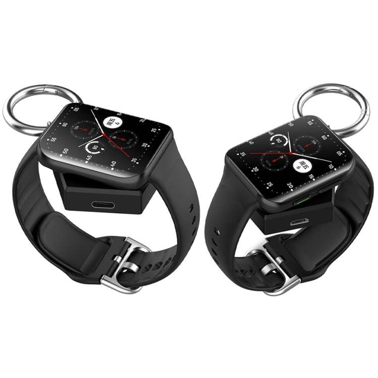 For OPPO Watch X / OnePlus Watch 2 Portable Smart Watch Charger(Black)