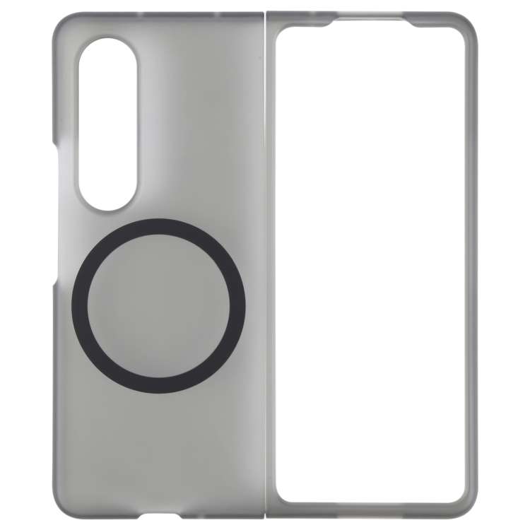 For Samsung Galaxy Z Fold4 MagSafe All-Inclusive Shockproof PC Phone Case(Frosted Black)
