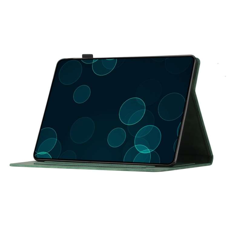 For Xiaomi Redmi Pad Coconut Tree Embossed Smart Leather Tablet Case(Green)