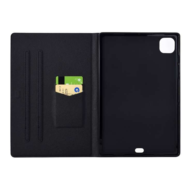 For iPad Pro 11 2024 Voltage Painted Smart Leather Tablet Case(Moonlight Fox)