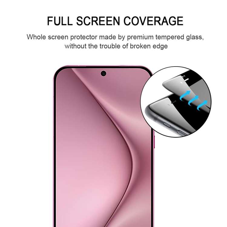For Huawei Pura 70 Full Glue Screen Tempered Glass Film