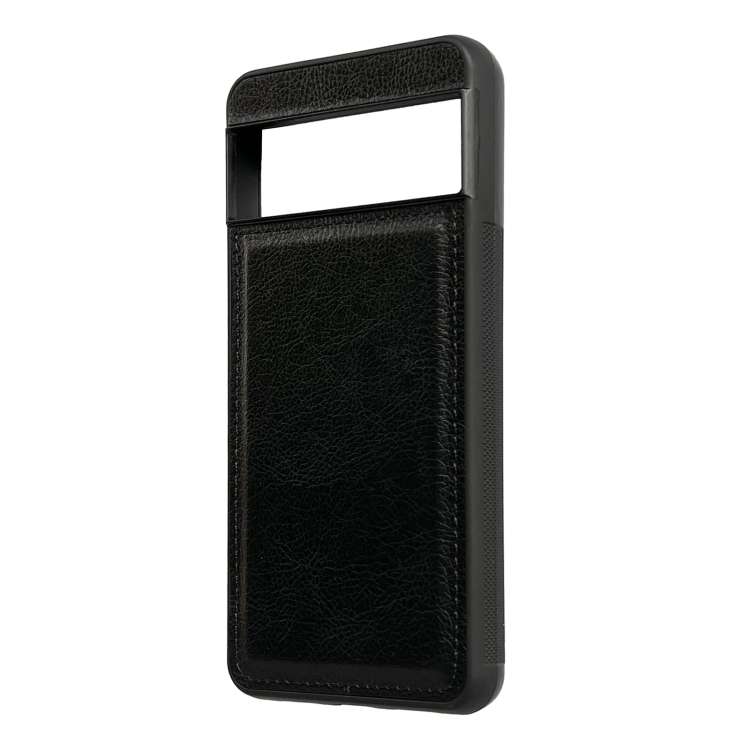 For Google Pixel 6 Pro Cowhide Texture Back Cover Phone Case(Black)