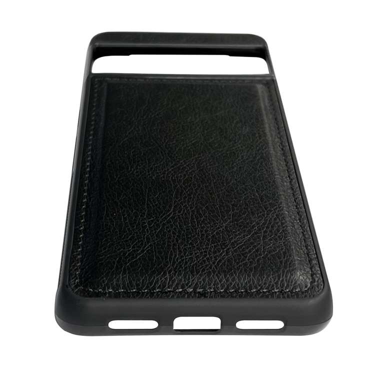 For Google Pixel 6 Pro Cowhide Texture Back Cover Phone Case(Black)