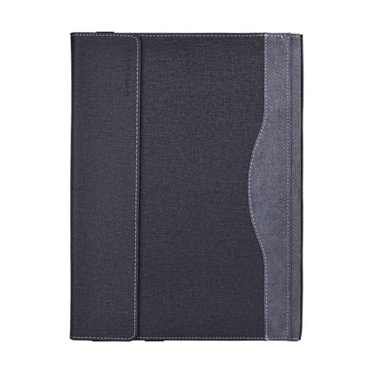For Lenovo ThinkPad X1 Yoga Gen 8 14 inch Cloth Texture Laptop Leather Protective Case(Black)