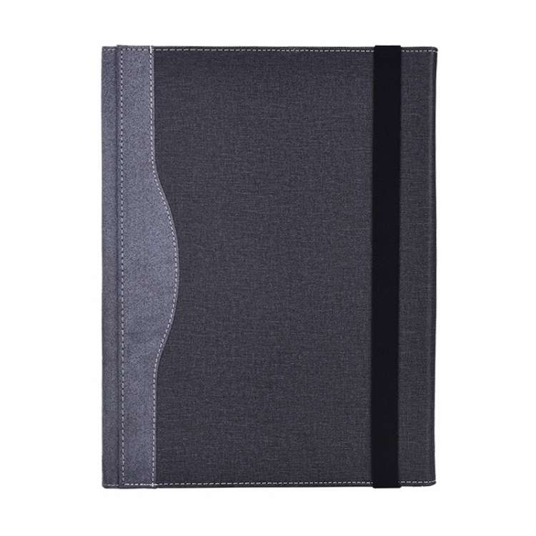 For Lenovo ThinkPad X1 Yoga Gen 8 14 inch Cloth Texture Laptop Leather Protective Case(Black)