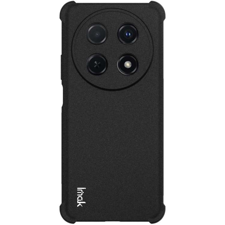 For Huawei nova 12i / Enjoy 70 Pro imak Shockproof Airbag TPU Phone Case(Matte Black)