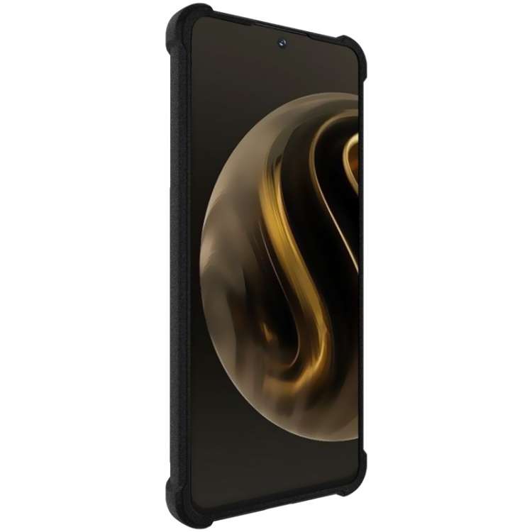For Huawei nova 12i / Enjoy 70 Pro imak Shockproof Airbag TPU Phone Case(Matte Black)
