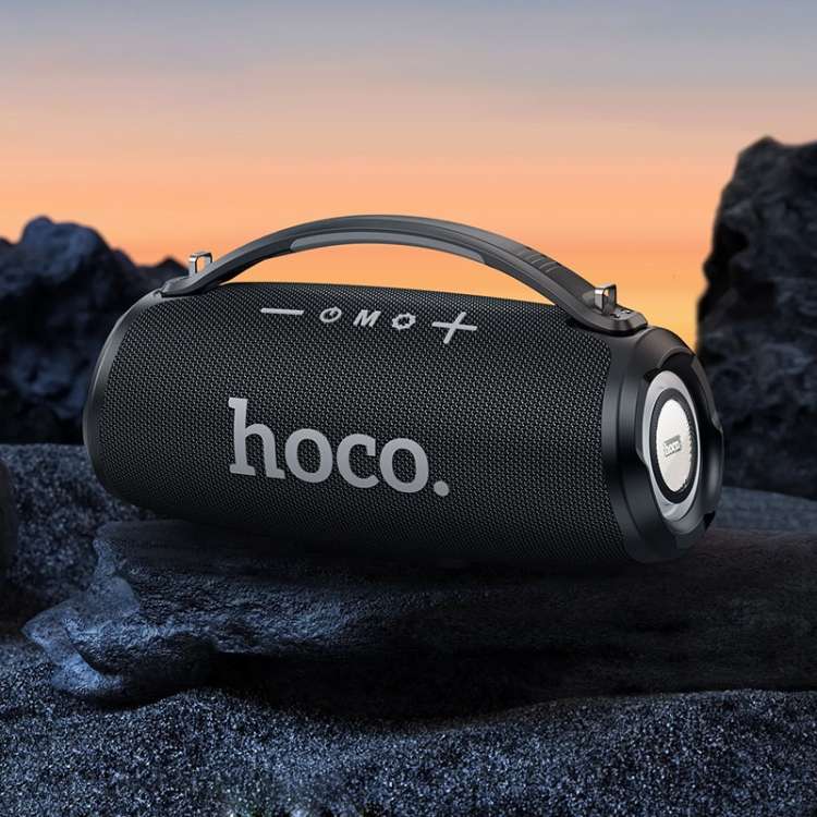 hoco HA4 Surge Outdoor Bluetooth 5.3 Speaker Support TWS / FM(Black)