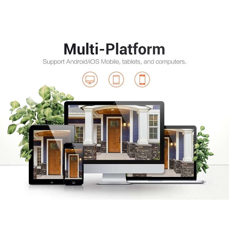 ESCAM QF518 5MP Smart WiFi IP Camera, Support AI Humanoid Detection / Auto Tracking / Dual Light Nig