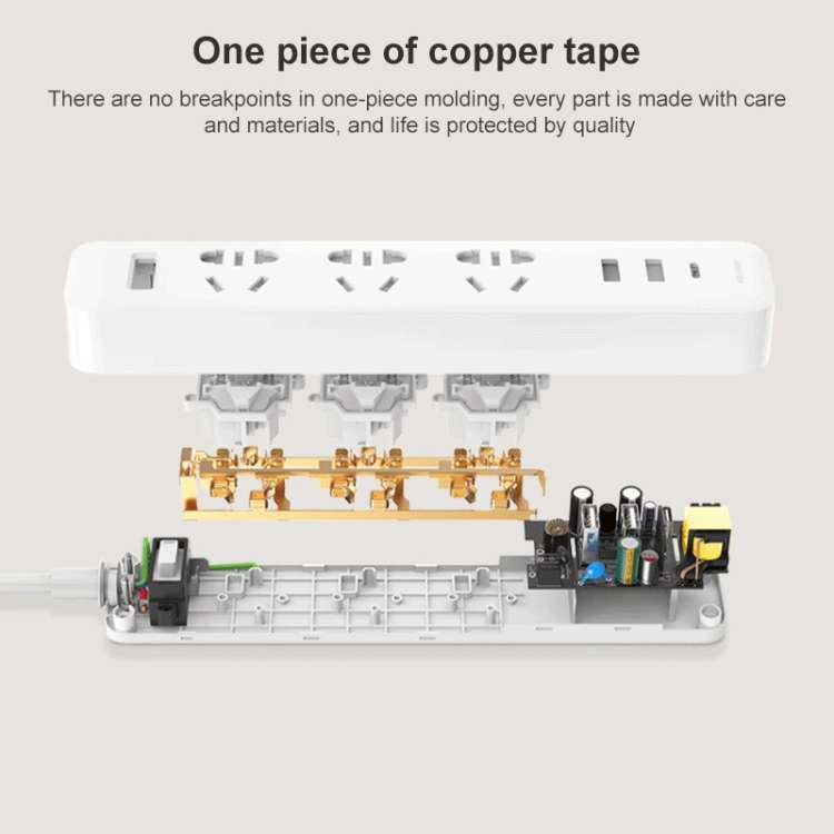 Original Xiaomi XMCXB05QM 2A1C 20W Fast Charging Power Strip Sockets, CN Plug