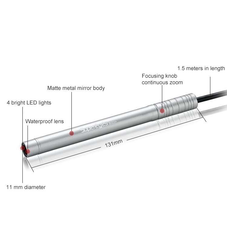 Supereyes B003+ Digital Electronic Vaginal Cervical Endoscope Private Inspection Instrument Self-ins