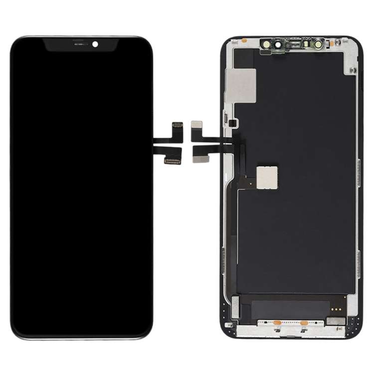 GX OLED LCD Screen for iPhone 11 Pro Max Digitizer Full Assembly with Frame(Black)