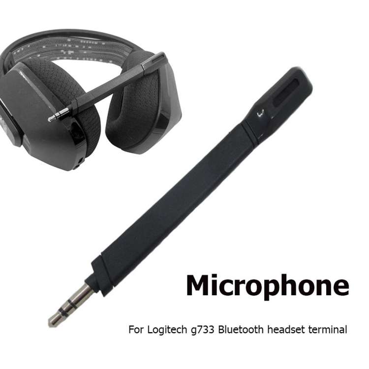 ZS0240 Wireless Gaming Headphone Microphone for Logitech G733 (Black)