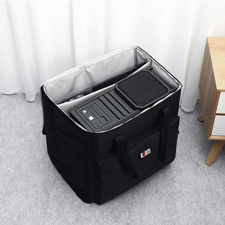 BUBM Gaming Computer Desktop PC Case Electronic-sports Device Organizer Travel Protection Bag for Mo