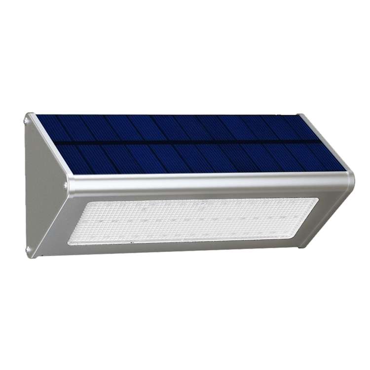 HBT-1606 3.2W Radar Sensor Solar Motion Light, 800 LM 48 LEDs SMD 2835 Sensor Triangle Energy Saving