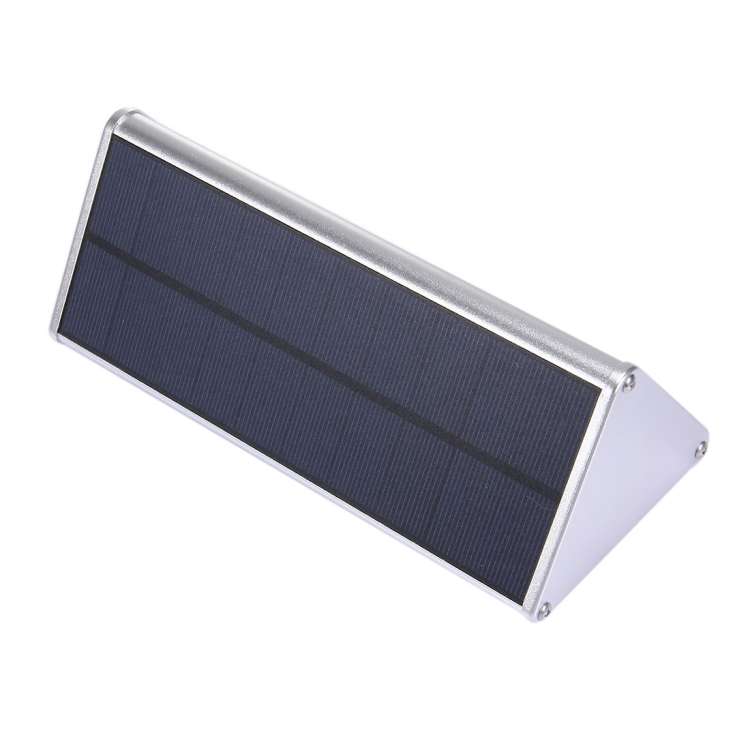 HBT-1606 3.2W Radar Sensor Solar Motion Light, 800 LM 48 LEDs SMD 2835 Sensor Triangle Energy Saving
