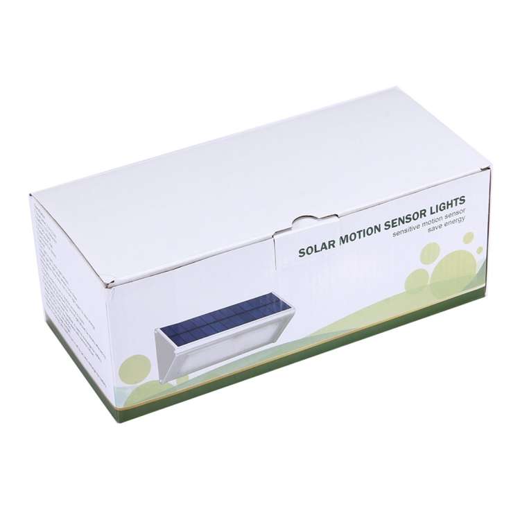 HBT-1606 3.2W Radar Sensor Solar Motion Light, 800 LM 48 LEDs SMD 2835 Sensor Triangle Energy Saving