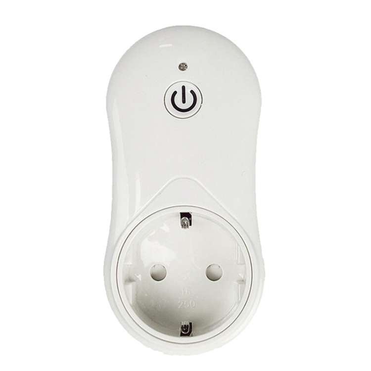16A 2.4GHz Alexa WiFi Control Smart Timer Home Power Socket with Echo & Google Home, AC 100-240V, EU