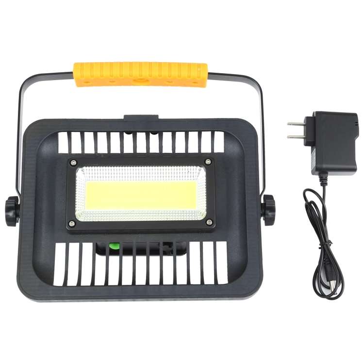 W829 50W COB LED Multifunctional Outdoor Work Light Rechargeable Floodlight with Portable Stand, US