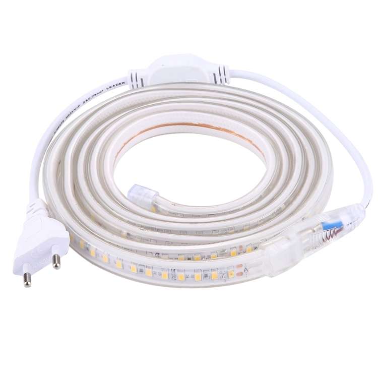 Casing Waterproof LED Light Strip, Length: 2m, Waterproof IP65 SMD 5730 LED Light with Power Plug, 1