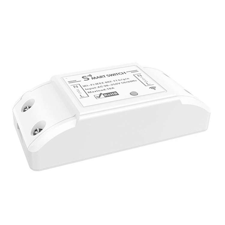 10A Single Channel WiFi Smart Switch Wireless Remote Control Module Works with Alexa & Google Home,