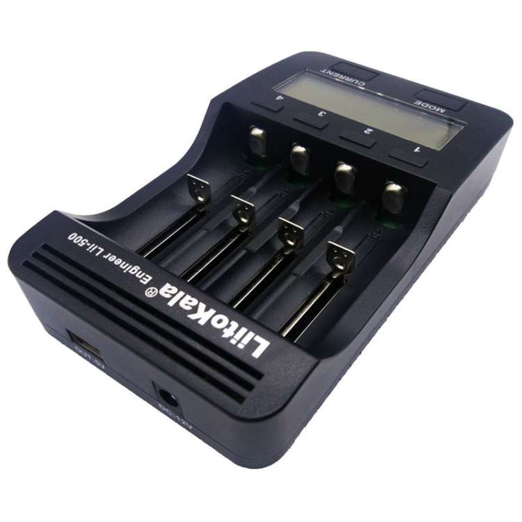 LiitoKala lii-500 Lithium Battery Charger for Li-ion IMR 18650, 26650, 16340, 14500, 10440, 18500, U