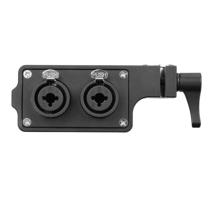 BOYA BY-MA2 Dual-Channel XLR Audio Mixer with 6.35mm input & 3.5mm Jack for DSLR Cameras (Black)