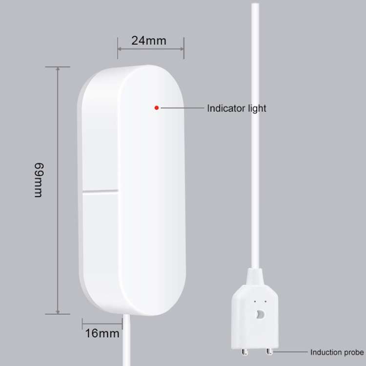 DY-SQ400A WiFi Smart Leak Water Alarm Household Water Level Detection Alarm