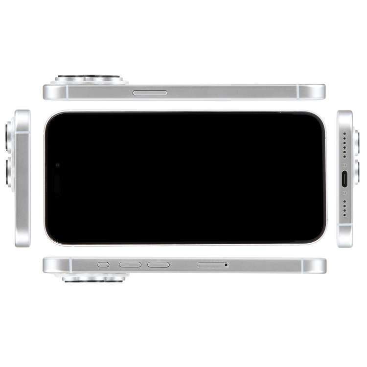 For iPhone 15 Pro Max Black Screen Non-Working Fake Dummy Display Model  (White)