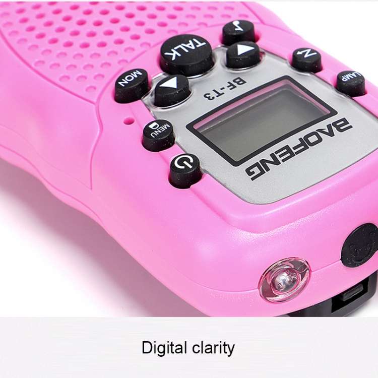 2 PCS BaoFeng BF-T3 1W Children Single Band Radio Handheld Walkie Talkie with Monitor Function, UK P
