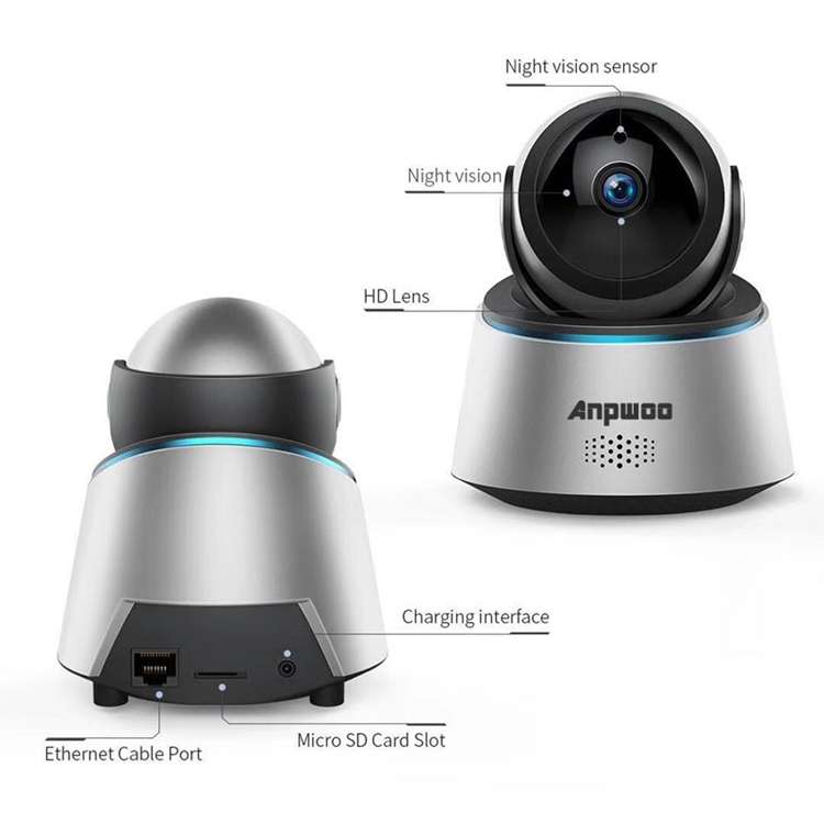 Anpwoo Astronaut 2.0MP 1080P 1/3 inch CMOS HD WiFi IP Camera, Support Motion Detection / Night Visio