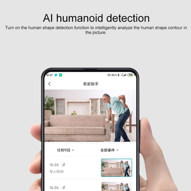Original Xiaomi Youpin XVV-3620W-Q12 XIAOVV 1080P Home Indoor Smart Security PTZ Wifi IP Camera Baby