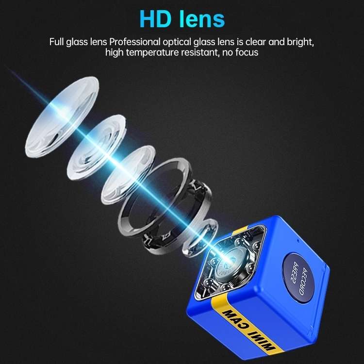 FX01 1080P Outdoor Sport HD Aerial DV Camera(Black)