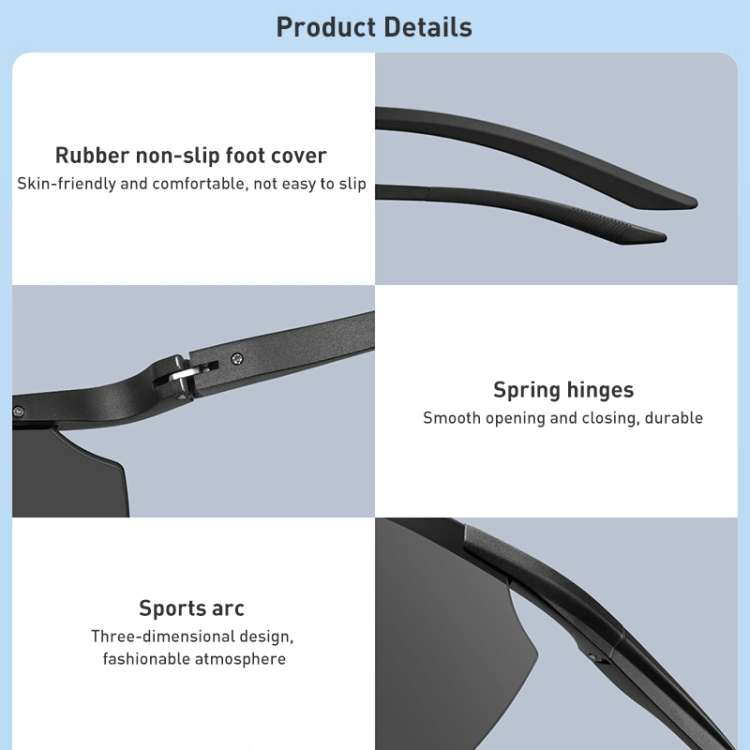Original Xiaomi Mijia Nylon High-Definition Polarizing Lenses UV400 Sport Sunglasses