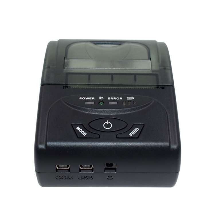 POS-5807 58mm Portable USB Port Thermal Bluetooth Ticket Printer, Max Supported Thermal Paper Size: