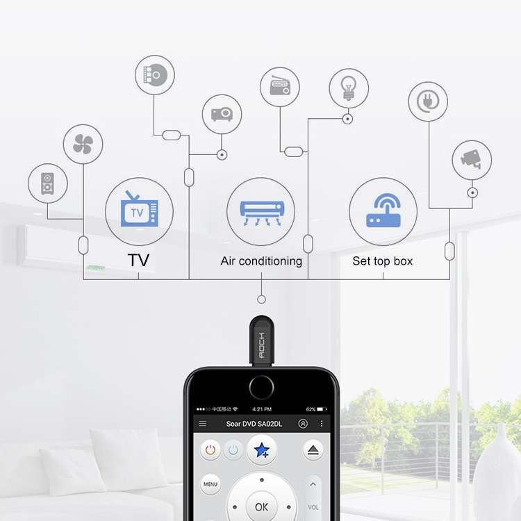 Easy to Control 3 Generation Mobile Phone Wireless Smart Remote Control for Apple universal mobile c