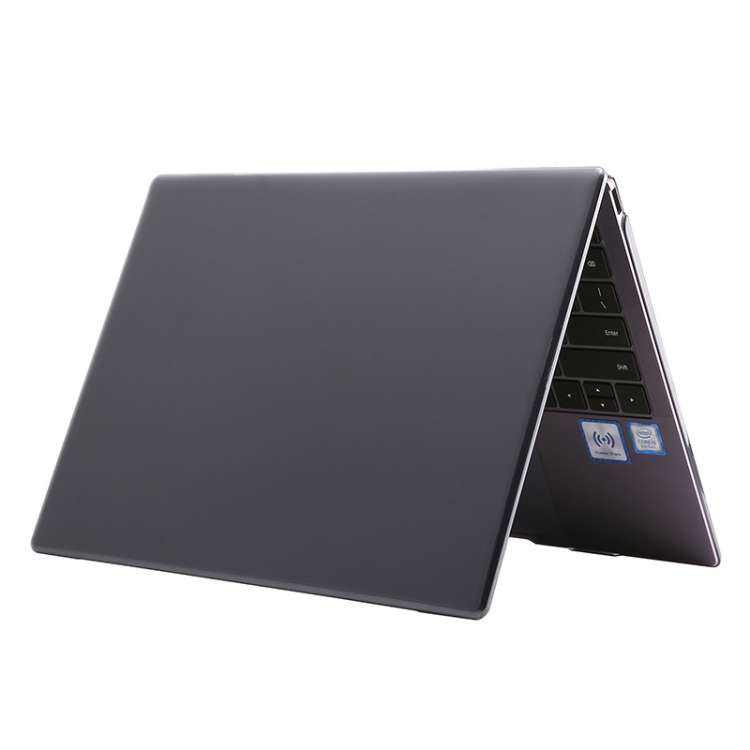 For Huawei MateBook X Pro Shockproof Crystal Laptop Protective Case (Black)