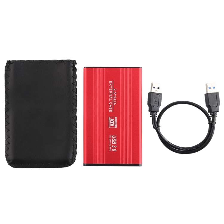 Richwell SATA R2-SATA-1TGB 1TB 2.5 inch USB3.0 Super Speed Interface Mobile Hard Disk Drive(Red)