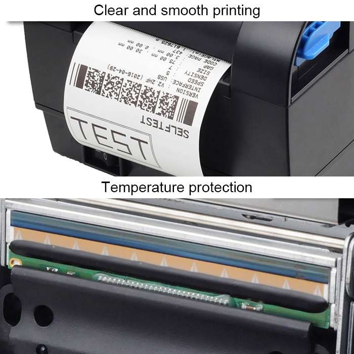 Xprinter XP-365B USB Port Thermal Automatic Calibration Barcode Printer