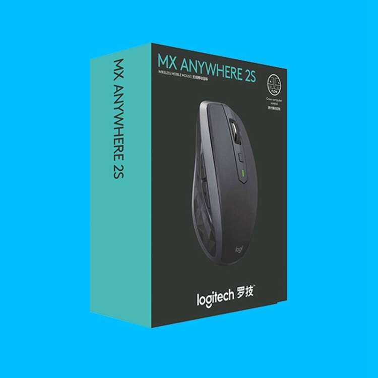 Logitech MX Anywhere 2S 4000DPI Bluetooth + Unifying Dual-mode Rechargeable Symmetrical Design Wirel