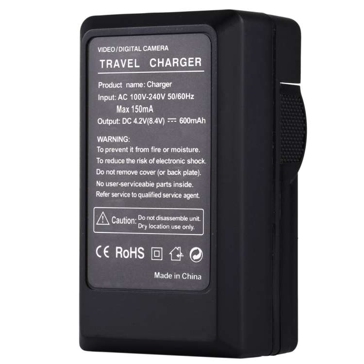 PULUZ EU Plug Battery Charger with Cable for Nikon EN-EL19 Battery