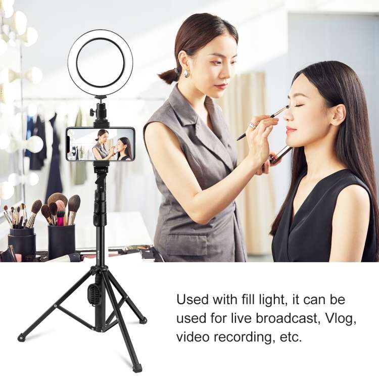 PULUZ  Bluetooth Shutter Remote Selfie Stick Tripod Mount Holder for Vlogging Live Broadcast