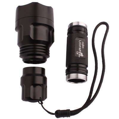 UltraFire C8 Super Bright Flashlight, 1 CREE XML-T6 LED, Compatible with Li-18650